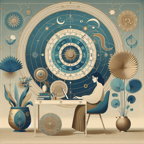 DashaClub - Serene setting suggesting personalized astrological guidance.